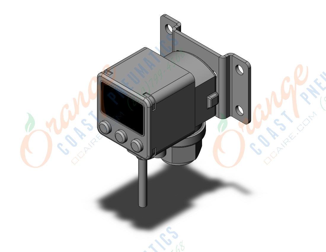 SMC ZSE80-C01L-P-A-X500 2-color digital press switch for fluids, VACUUM SWITCH, ZSE50-80