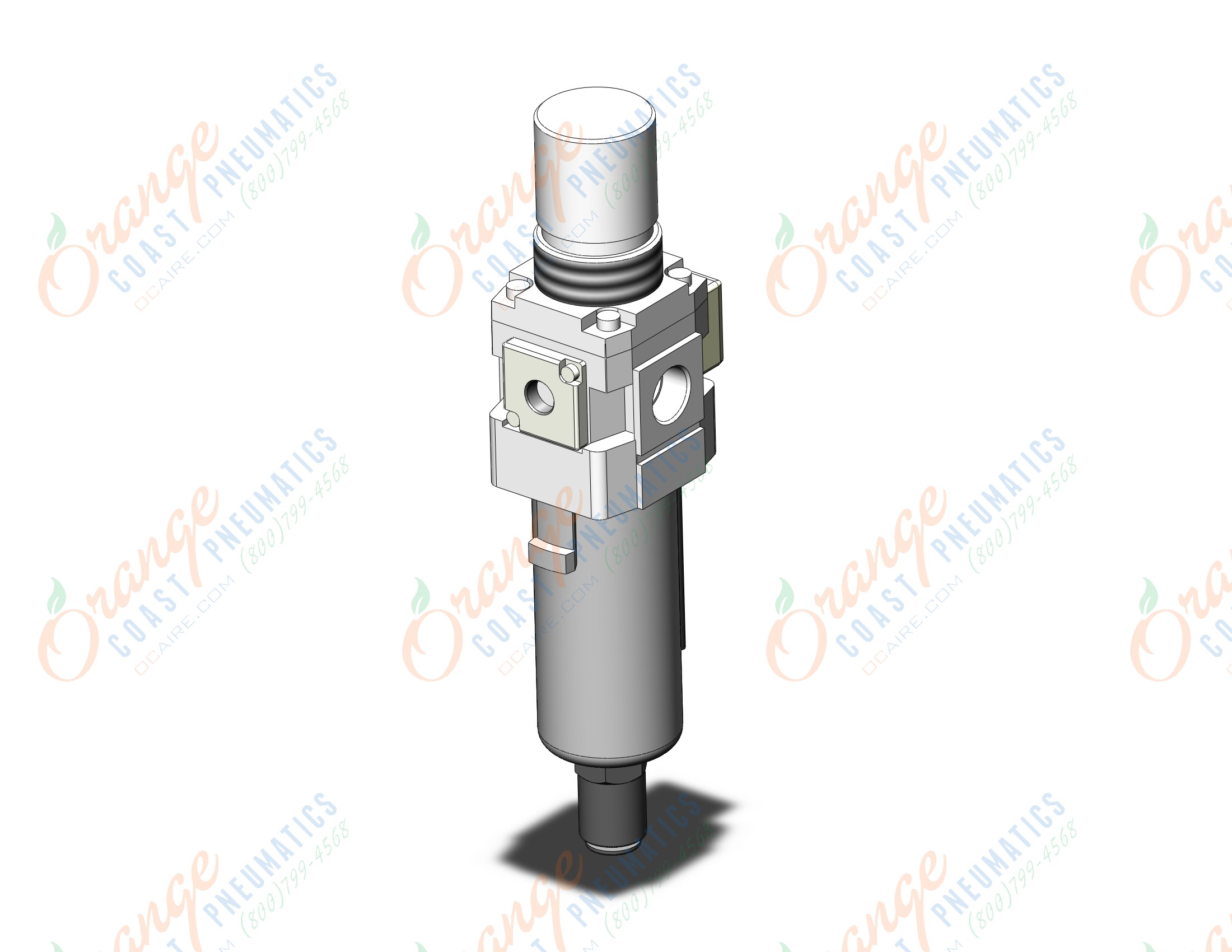 SMC AW30K-03CE1-R-B filter/regulator, FILTER/REGULATOR, MODULAR F.R.L.