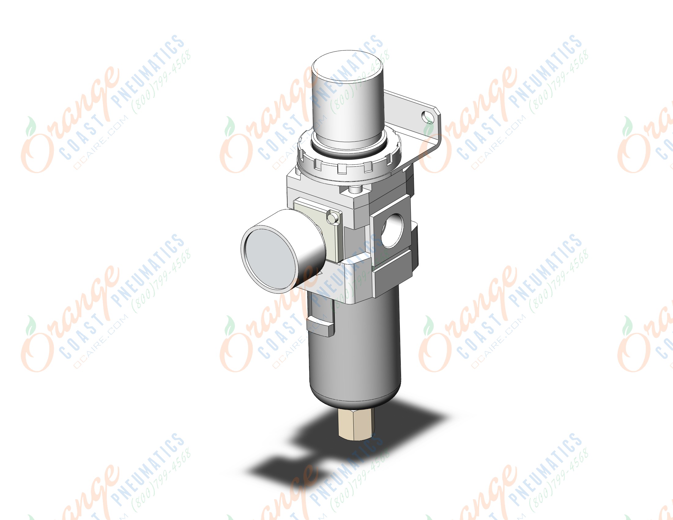 SMC AW30-N03BG-6JZ-B filter/regulator, FILTER/REGULATOR, MODULAR F.R.L.