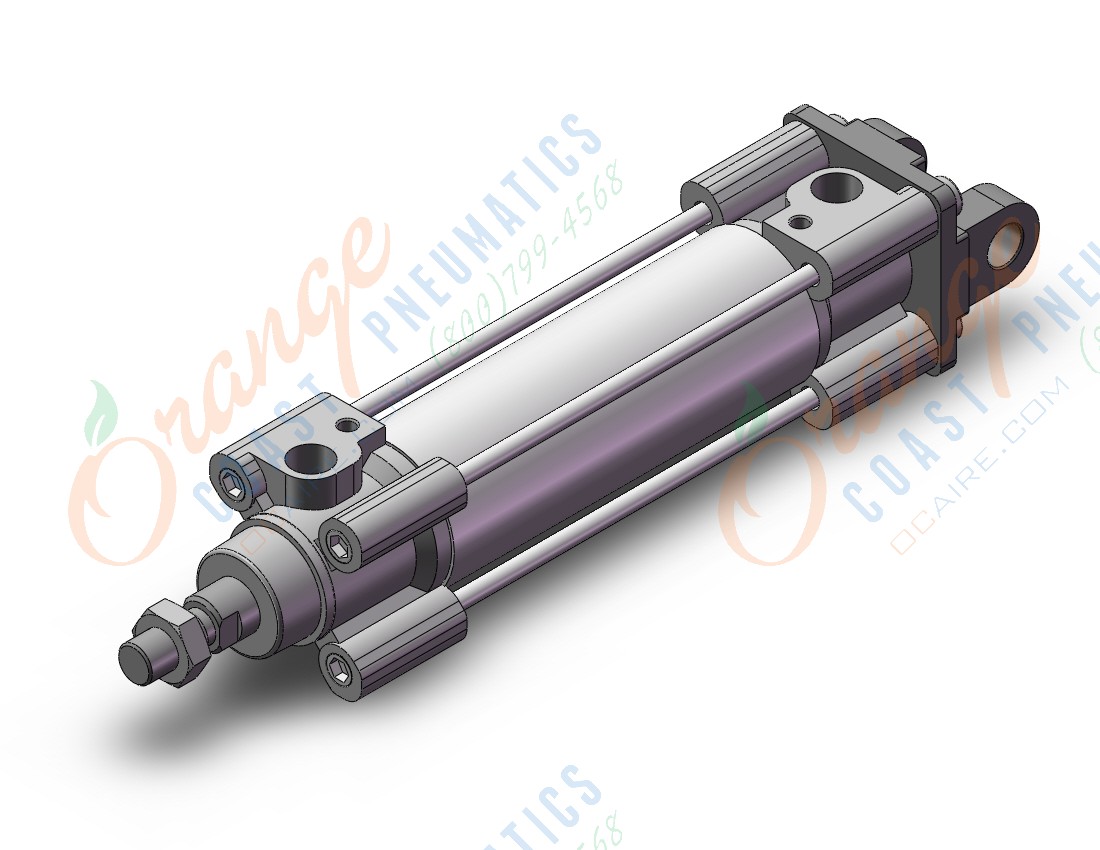 SMC C96YDD40-100C cylinder, tie rod, ISO TIE ROD CYLINDER