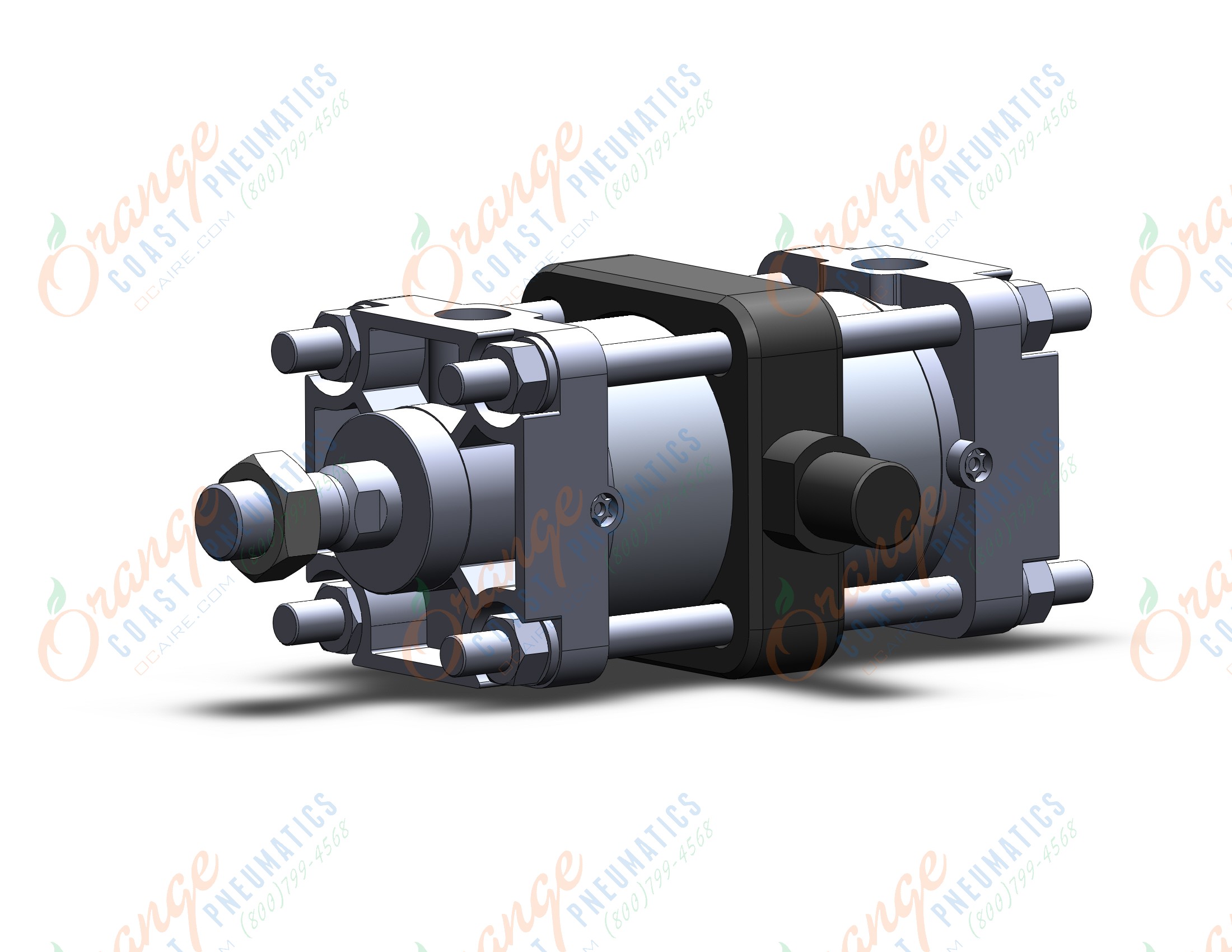 SMC CA2T80-75Z air cylinder, tie rod, TIE ROD CYLINDER