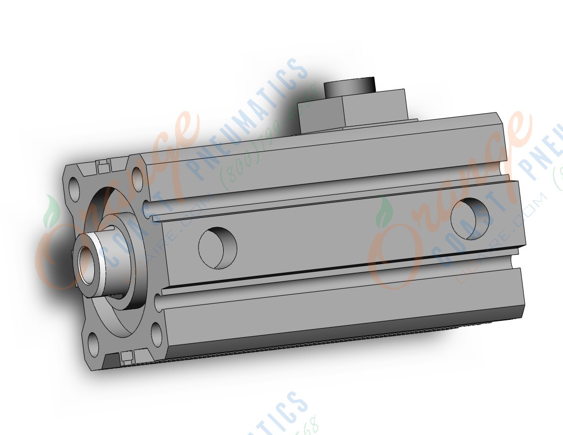 SMC CBQ2A32-20DC-HN cyl, compact, locking, COMPACT CYLINDER