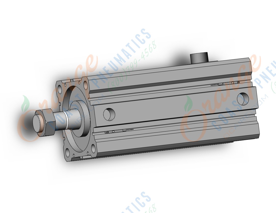 SMC CDBQ2A80-100DCM-HN-M9BL cyl, compact, locking, sw capable, COMPACT CYLINDER