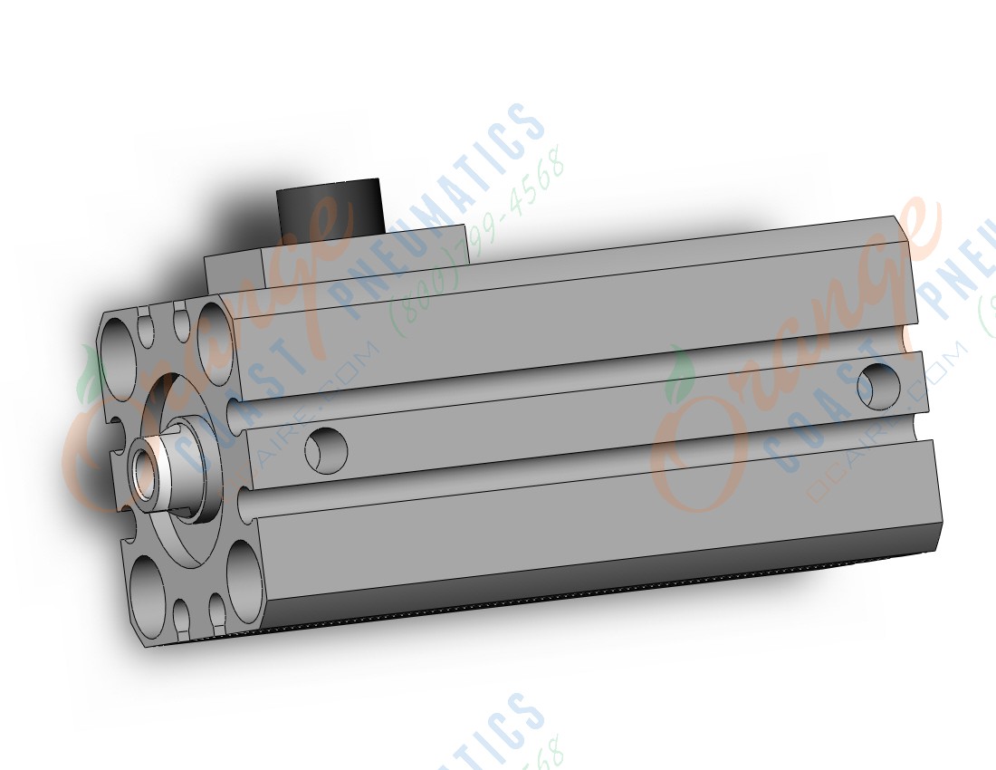 SMC CDBQ2B20-25DC-RN cyl, compact, locking, sw capable, COMPACT CYLINDER