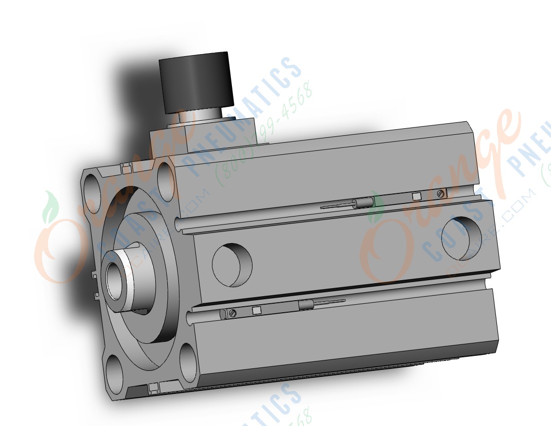 SMC CDBQ2B50-25DC-RL-M9BL cyl, compact, locking, sw capable, COMPACT CYLINDER