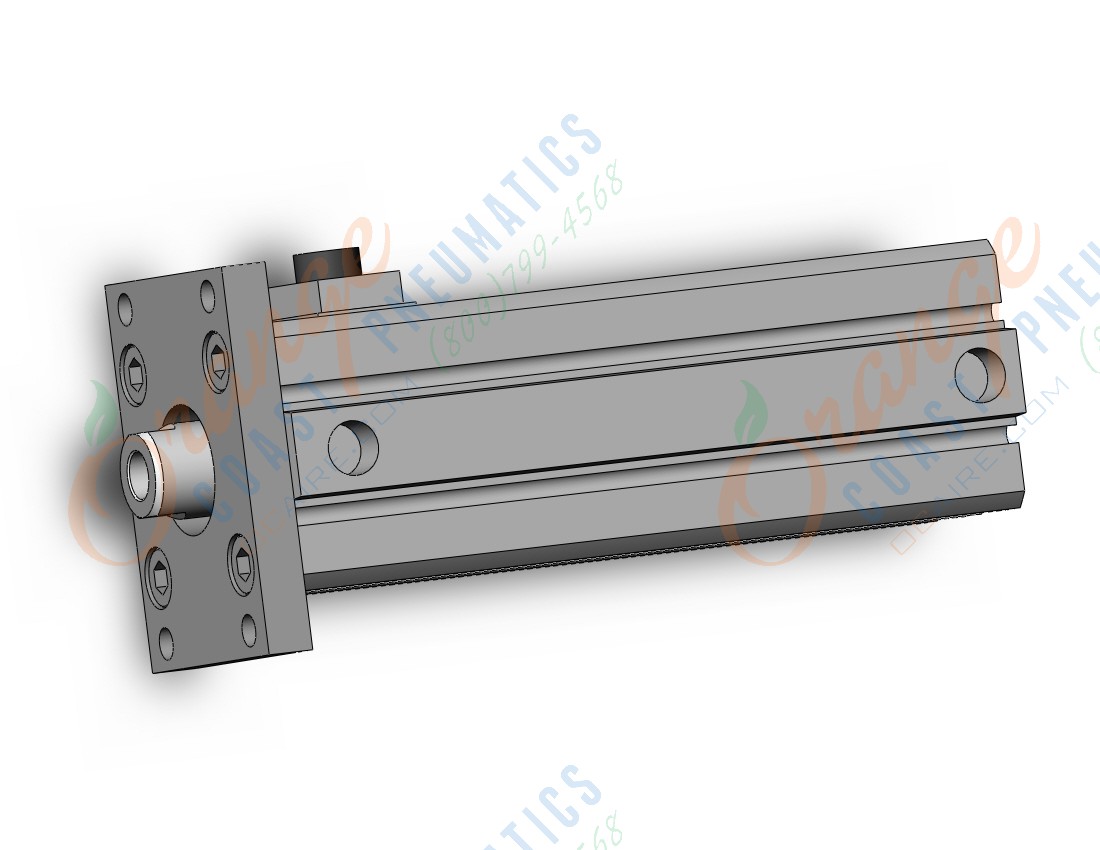 SMC CDBQ2F32-75DC-RN cyl, compact, locking, sw capable, COMPACT CYLINDER