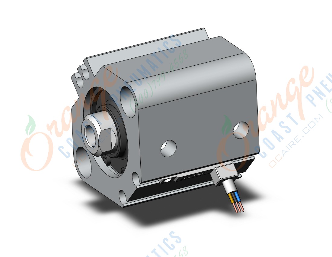 SMC CDQ2B25-5DCZ-A96VLS compact cylinder, cq2-z, COMPACT CYLINDER