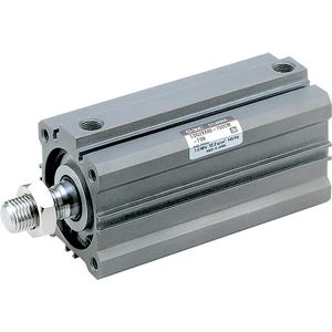 SMC CDQ2XB100TN-75D cyl, low speed, dbl acting, COMPACT CYLINDER