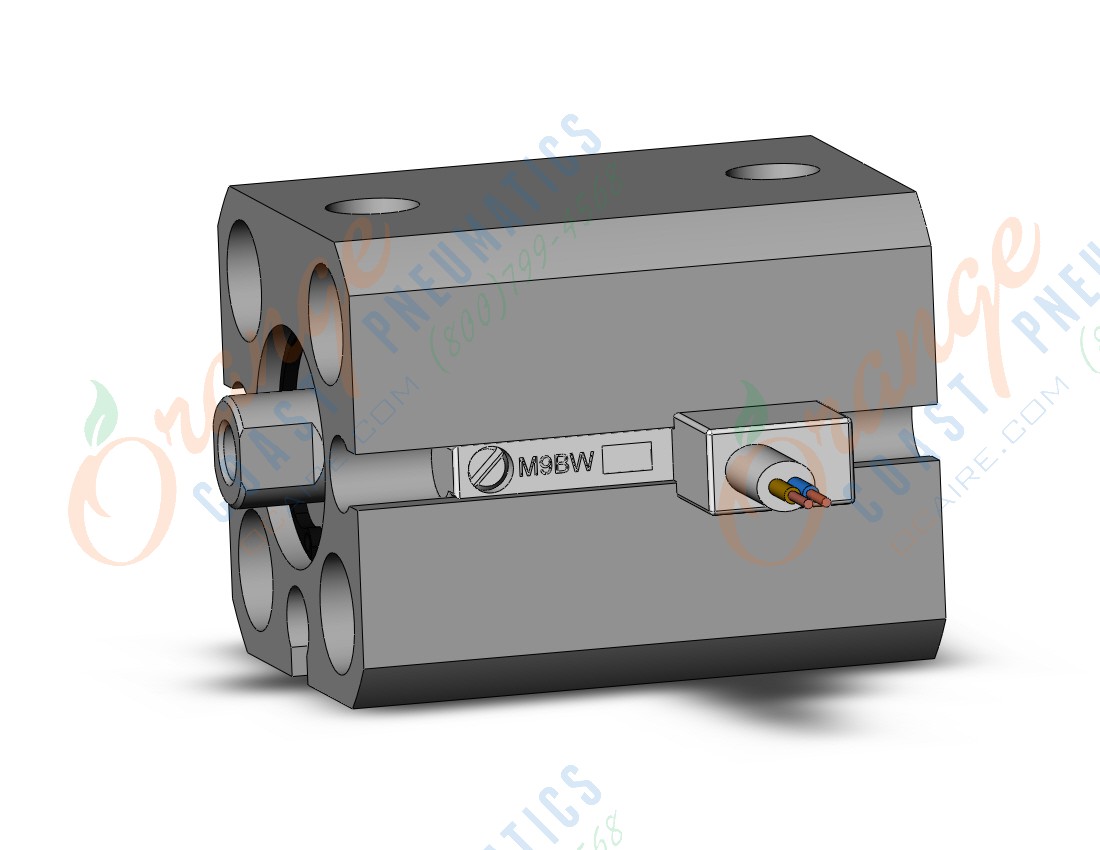 SMC CDQSB12-10DC-M9BWVL cylinder, compact, COMPACT CYLINDER