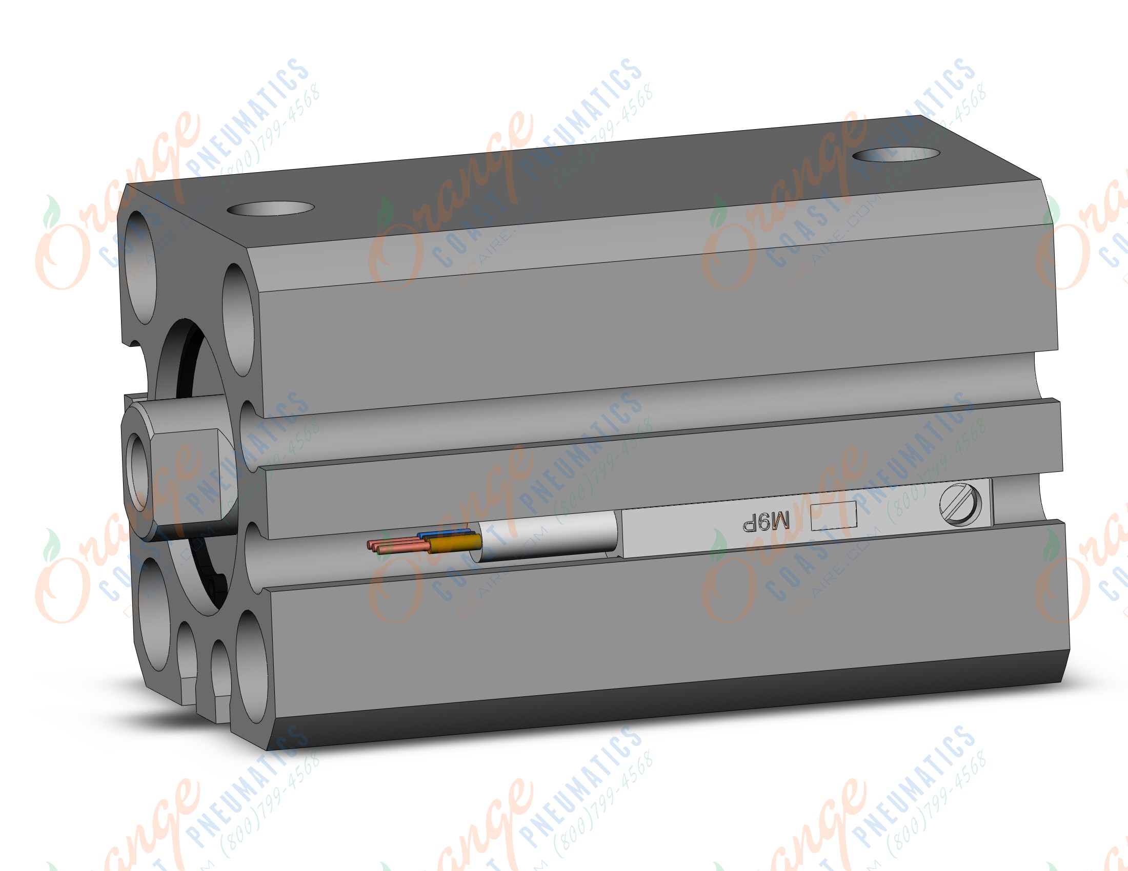 SMC CDQSB16-25D-M9PMDPC cylinder, compact, COMPACT CYLINDER