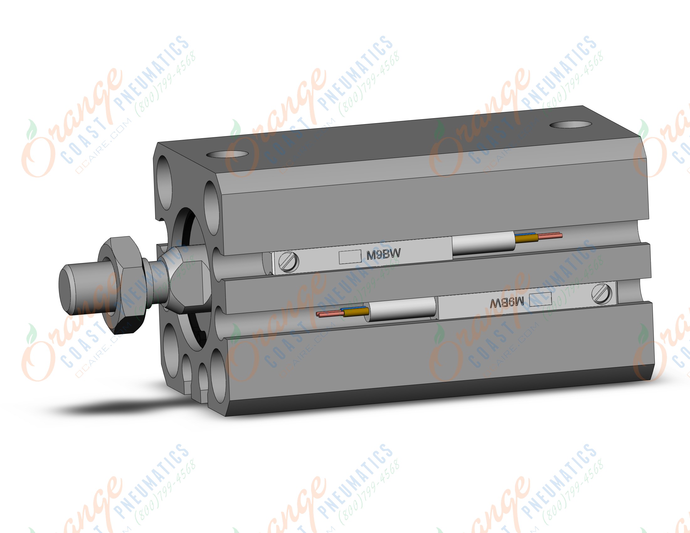 SMC CDQSB16-30DCM-M9BWL cylinder, compact, COMPACT CYLINDER