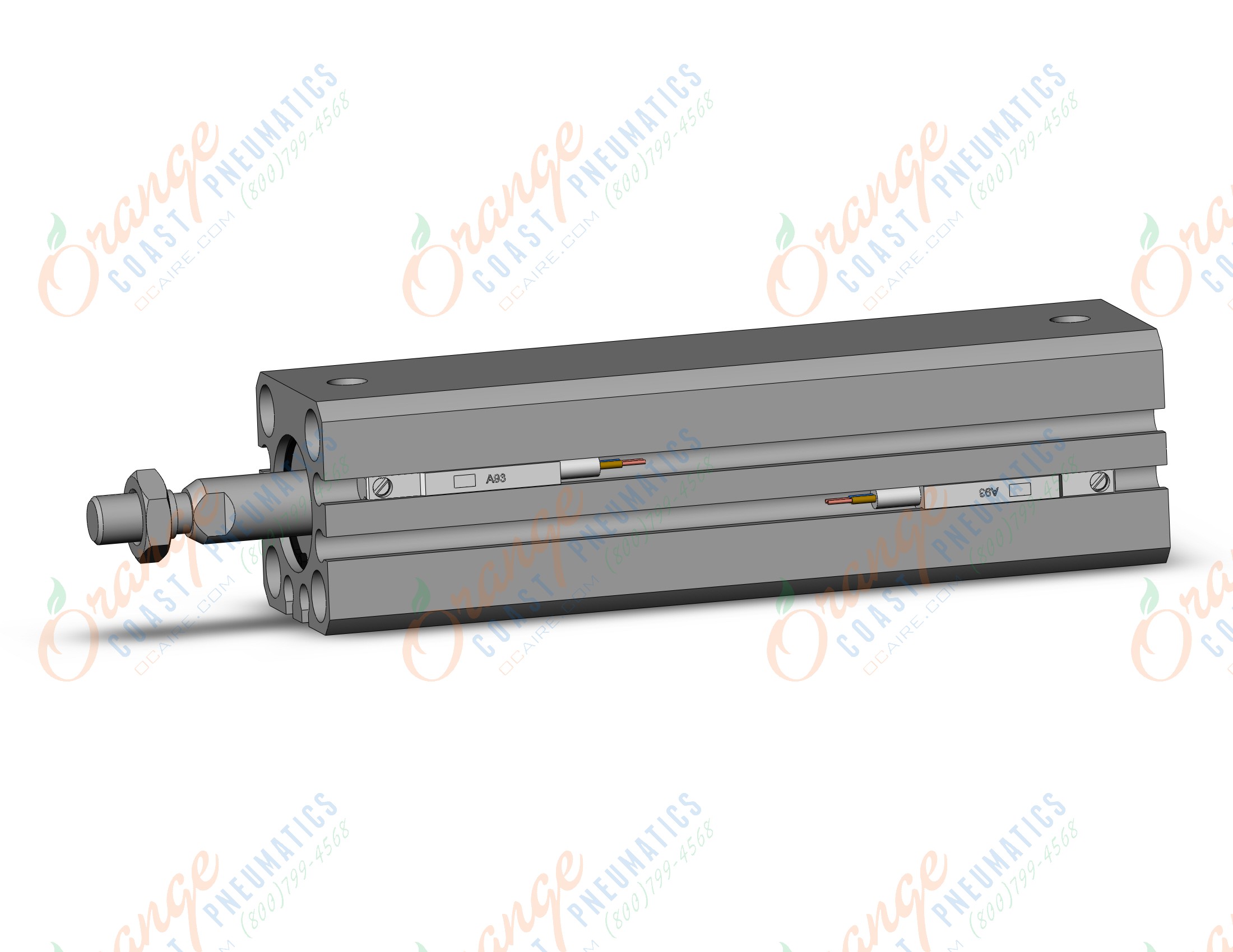 SMC CDQSB16-75DCM-A93 cylinder, compact, COMPACT CYLINDER