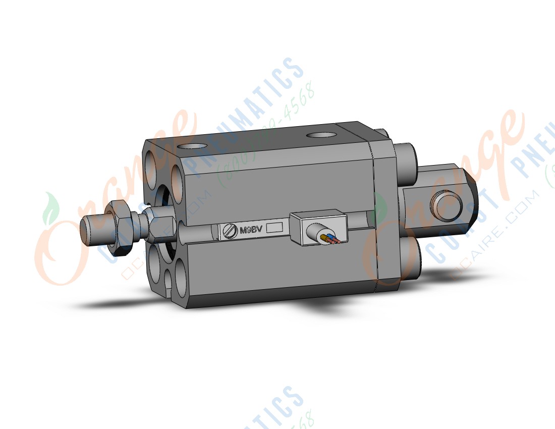 SMC CDQSD12-10DCM-M9BVL cylinder, compact, COMPACT CYLINDER