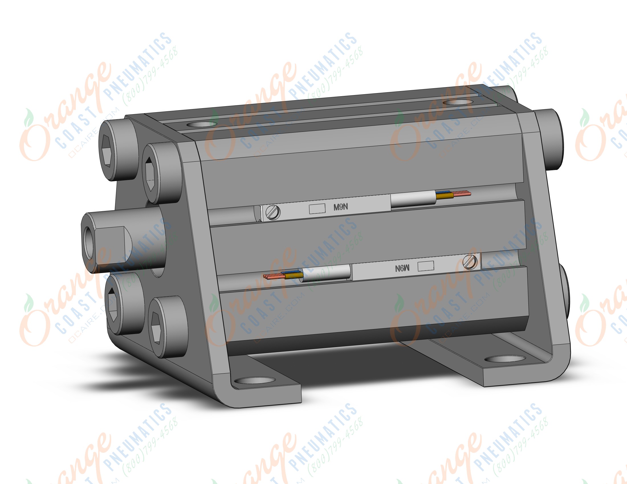 SMC CDQSL20-25D-M9NZ cylinder, compact, COMPACT CYLINDER