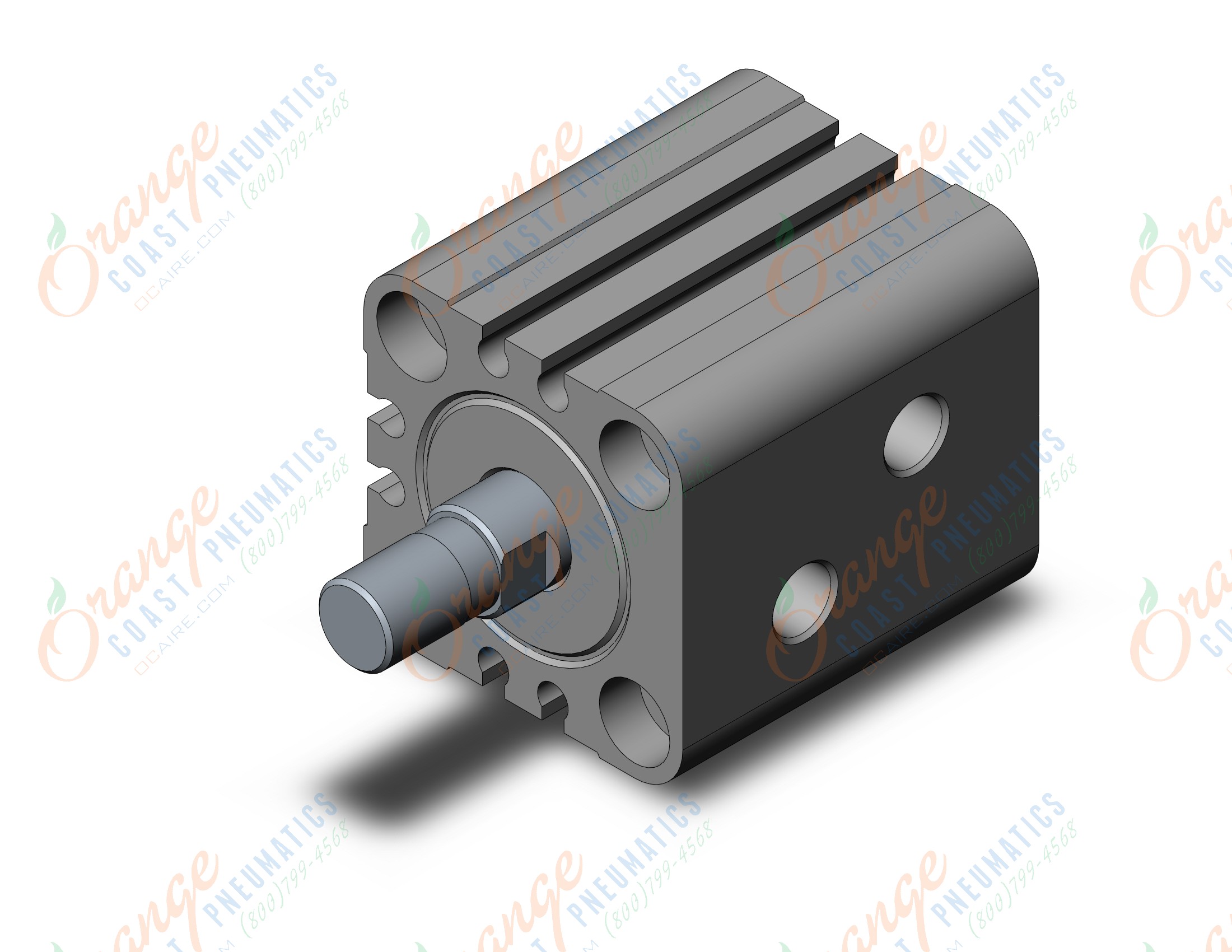 SMC CHKDB20-5M compact high pressure hydraulic cylinder, HYDRAULIC CYLINDER, CH, CC, HC