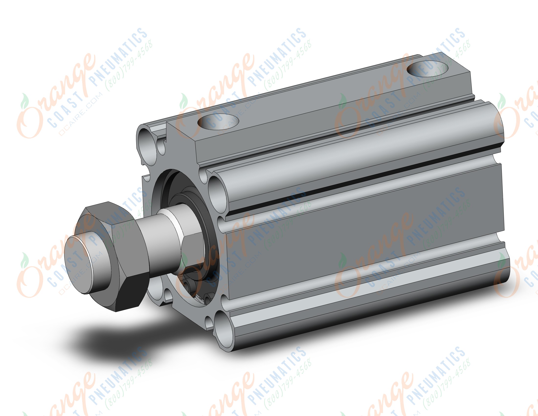 SMC CQ2B32-50DMZ-L compact cylinder, cq2-z, COMPACT CYLINDER