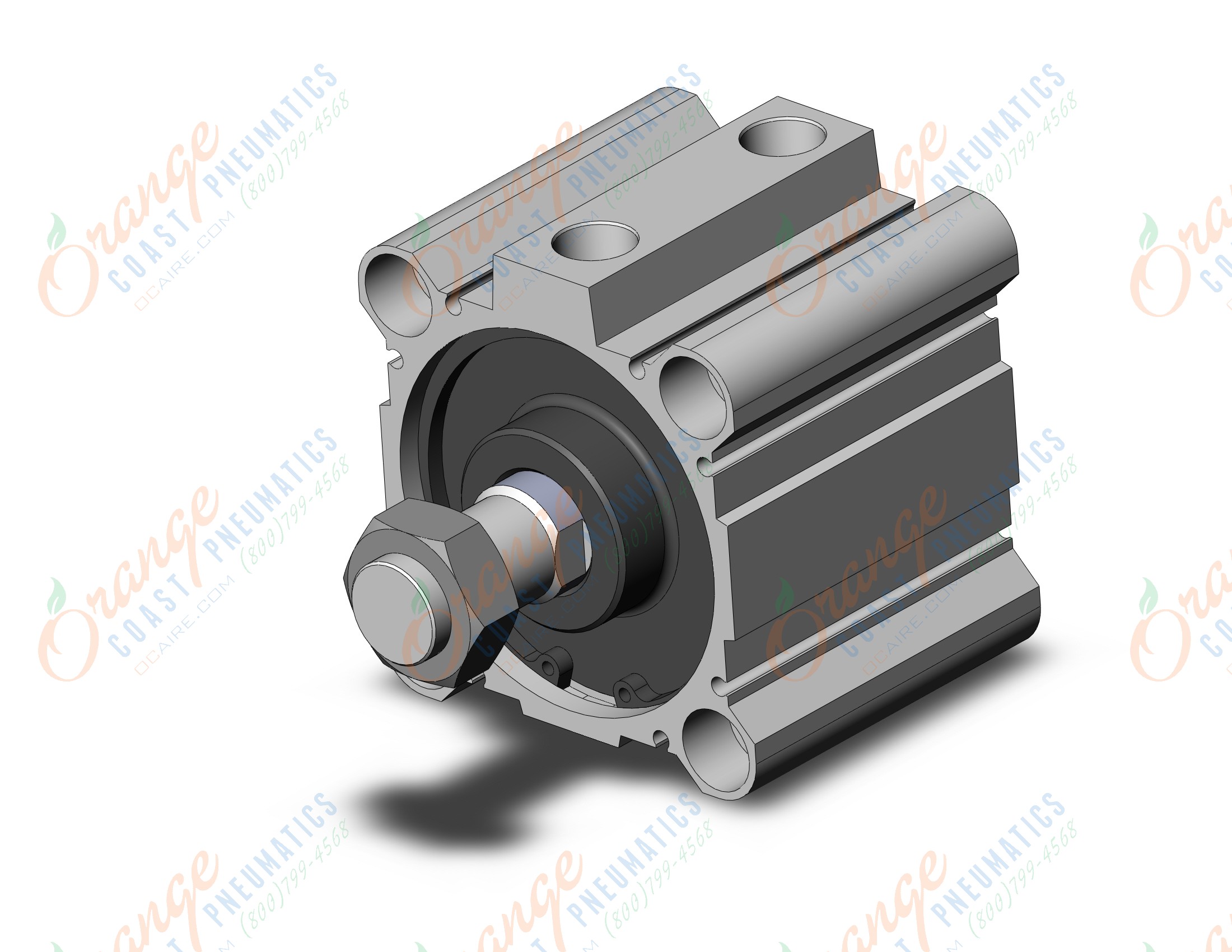 SMC CQ2B80-40DMZ-XC35 compact cylinder, cq2-z, COMPACT CYLINDER