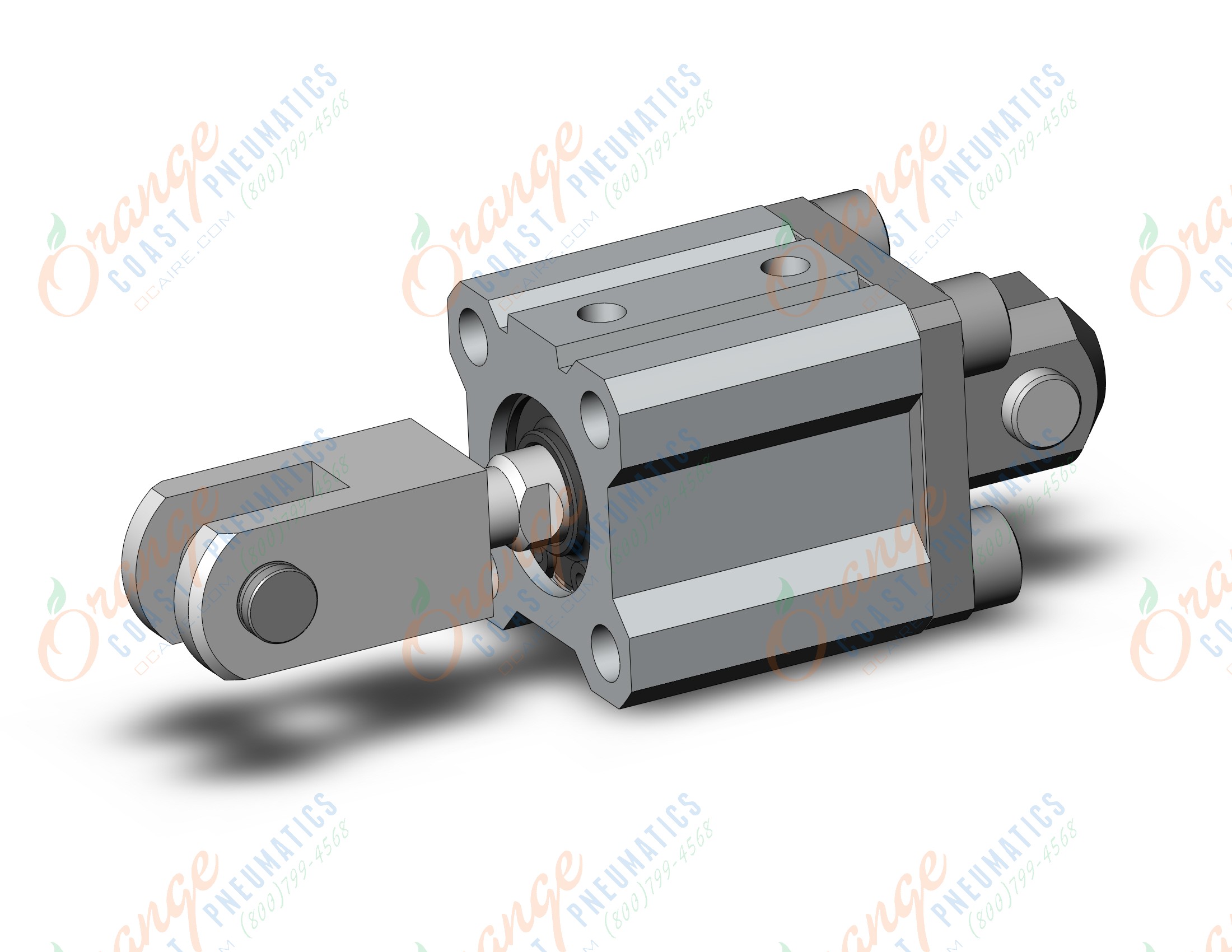SMC CQ2D20-15DM-W compact cylinder, cq2, COMPACT CYLINDER