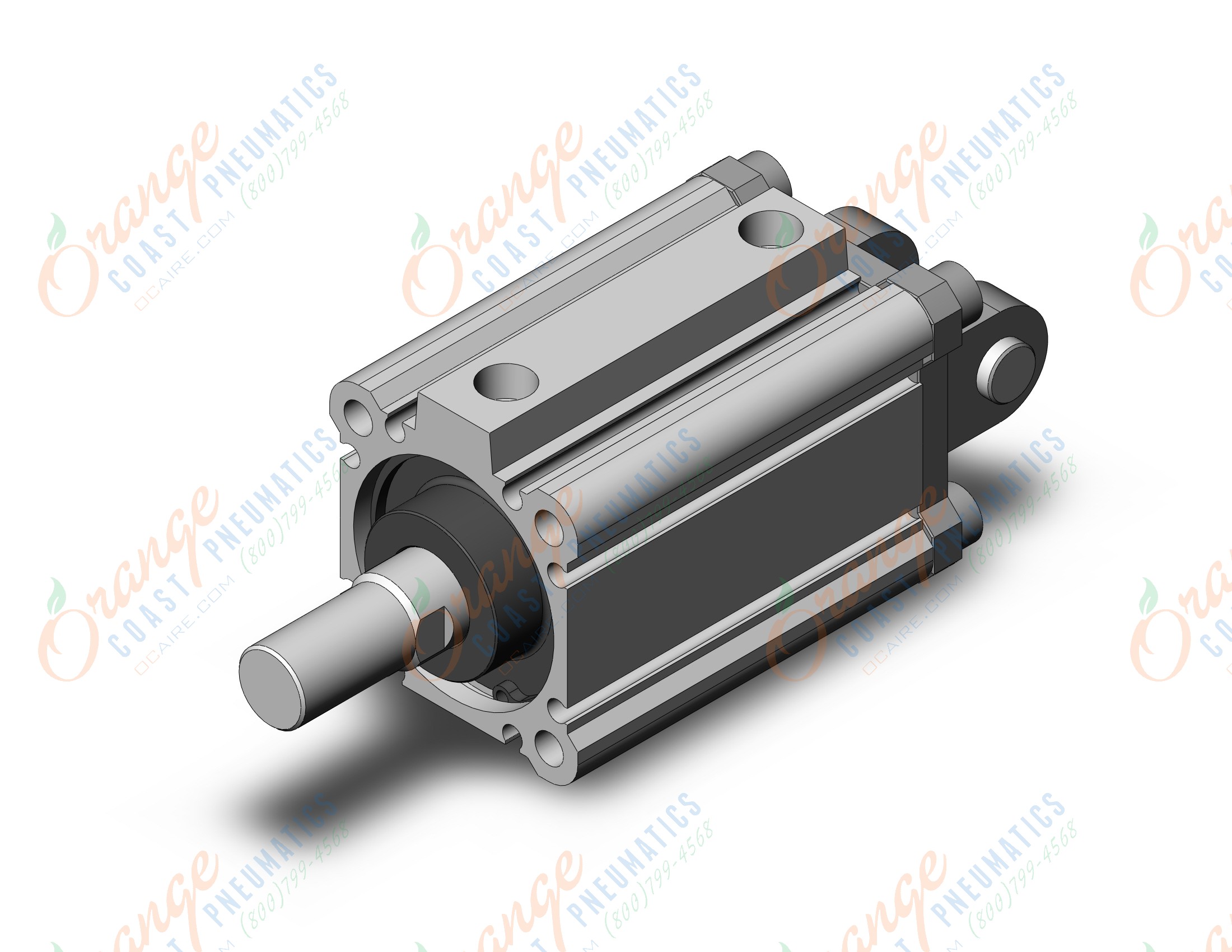 SMC CQ2D40R-45DMZ compact cylinder, cq2-z, COMPACT CYLINDER