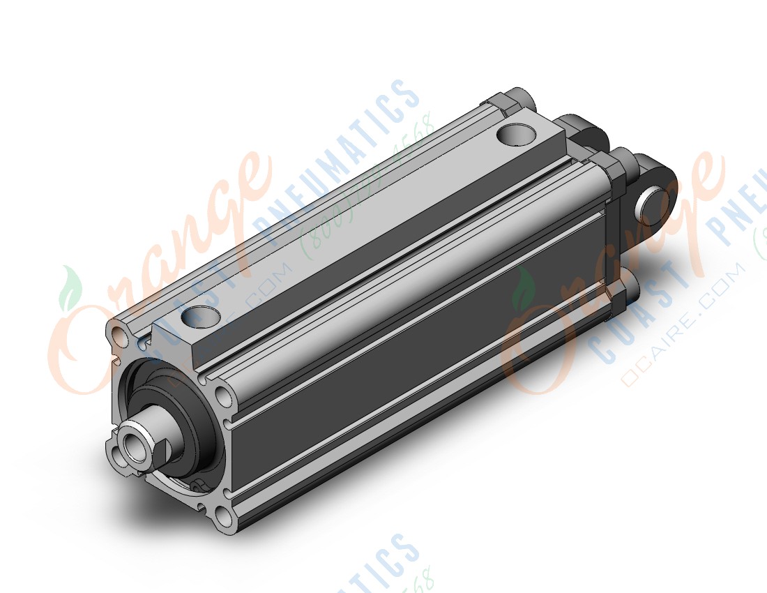 SMC CQ2D50TF-125DCZ compact cylinder, cq2-z, COMPACT CYLINDER