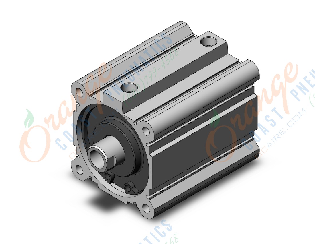 SMC CQ2LS100-75DCZ compact cylinder, cq2-z, COMPACT CYLINDER