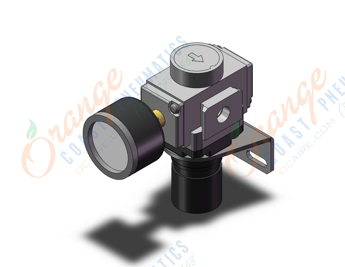 SMC 10-AR20K-01BG-B regulator, REGULATOR, MODULAR F.R.L.