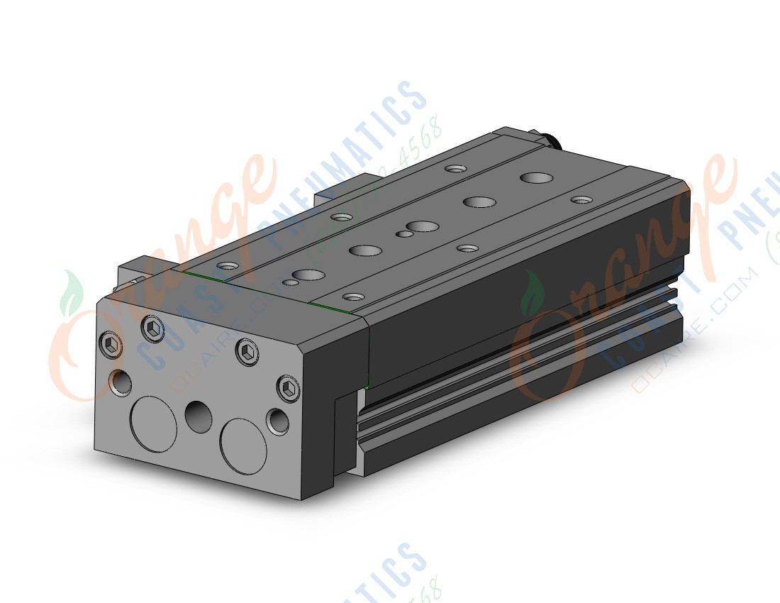 SMC 13-MXS25-100A cyl, air slide table, GUIDED CYLINDER