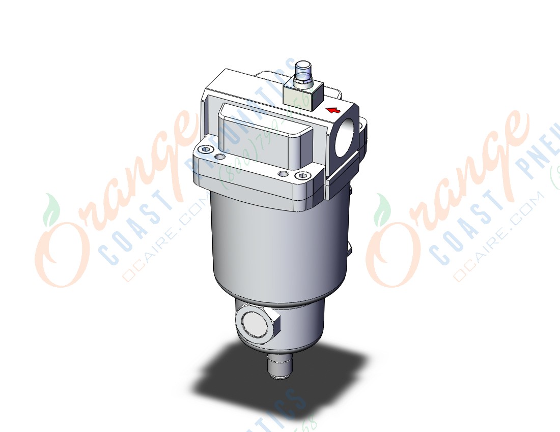 SMC AFF22C-N10C-RTV main line filter, AIR FILTER, MAIN LINE