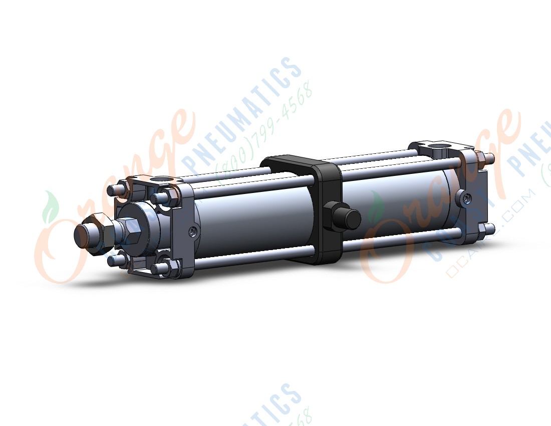 SMC CDA2KT50TN-200 cyl, tie rod, non-rotating, TIE ROD CYLINDER