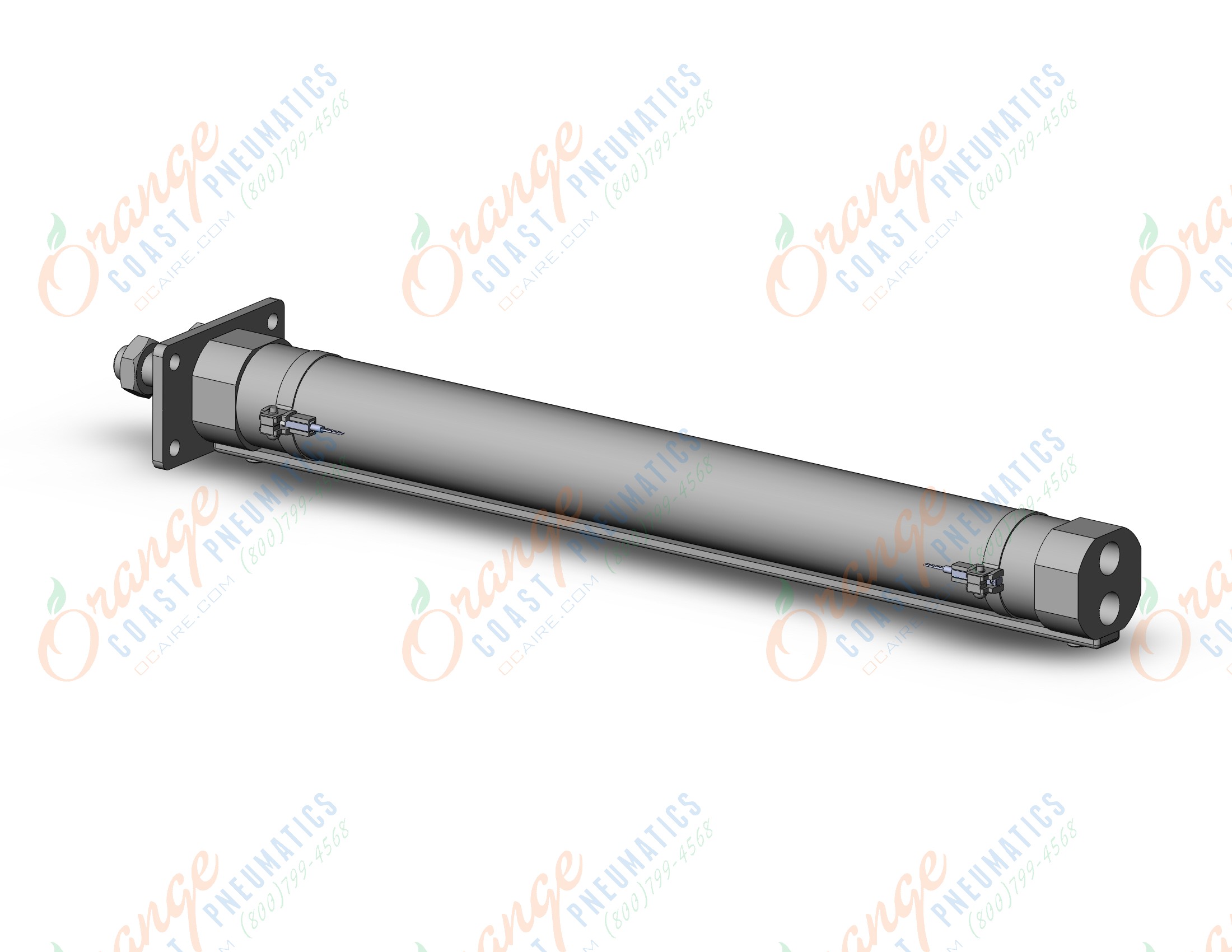 SMC CDM2F40P-350-M9PSDPC-C cylinder, air, ROUND BODY CYLINDER