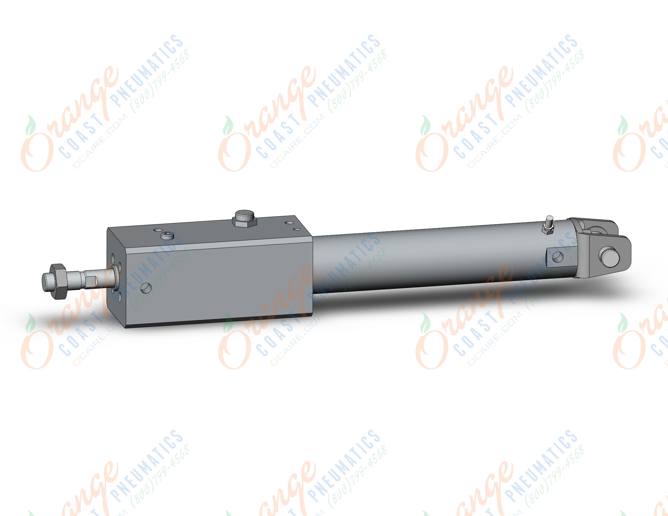 SMC CNGDA25-100-D cng, cylinder with lock, ROUND BODY CYLINDER W/LOCK