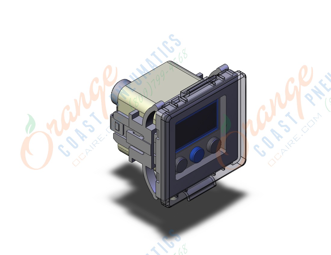 SMC ISE40A-01-R-PF-X501 2-color hi precision dig pres switch, PRESSURE SWITCH, ISE40, ISE40A
