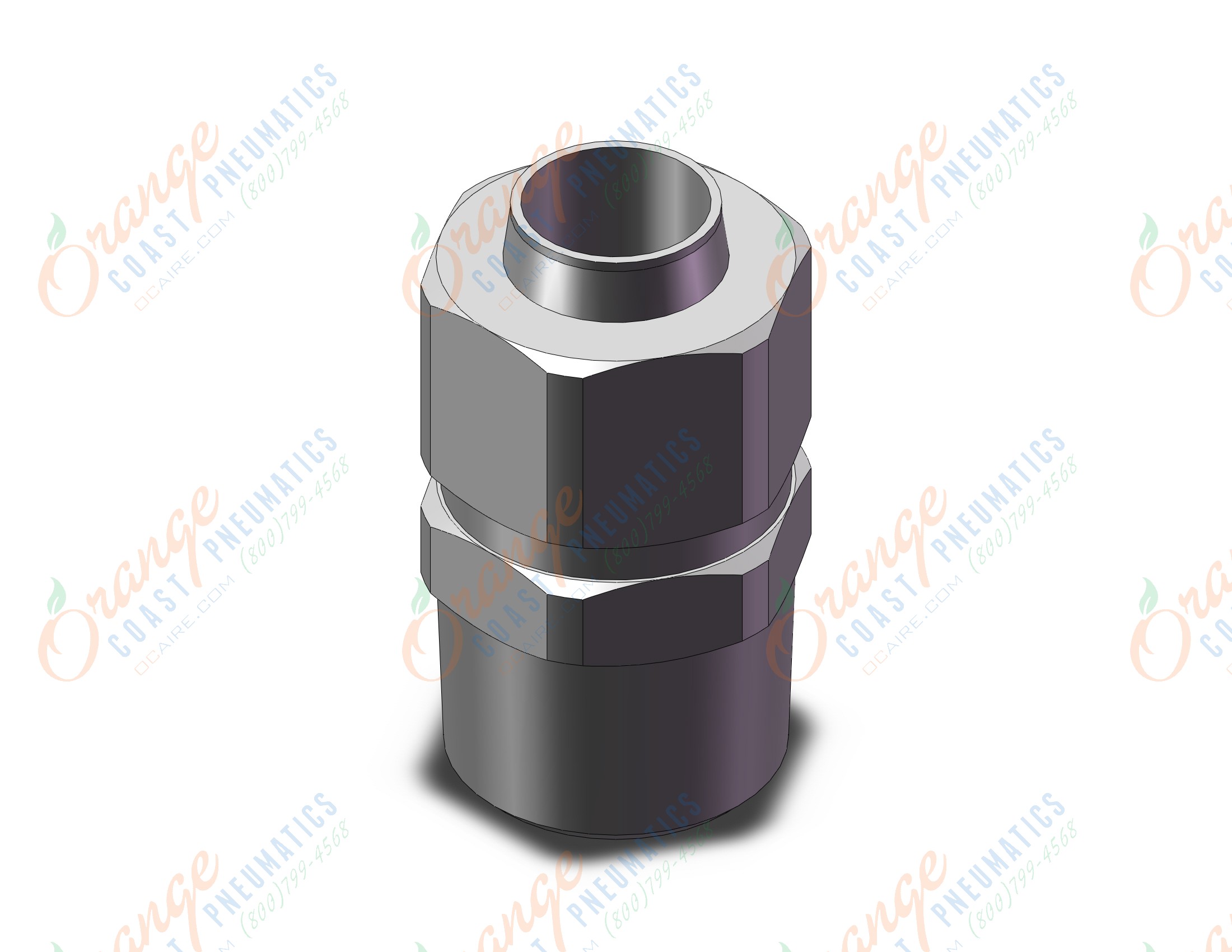 SMC KFG2H1210-03S fitting, stainless steel, INSERT FITTING, STAINLESS STEEL