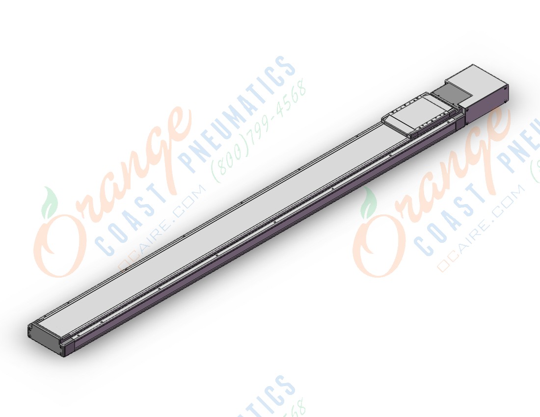 SMC LEJB40T6T-1200 hi rigidity rodless slider, belt, ELECTRIC ACTUATOR