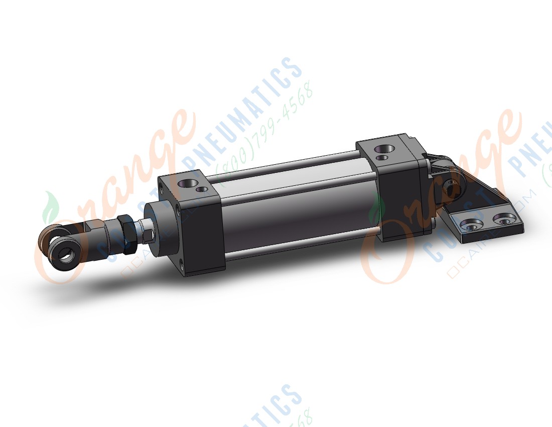 SMC MBD40-75Z-NW cylinder, mb-z, tie rod, TIE ROD CYLINDER