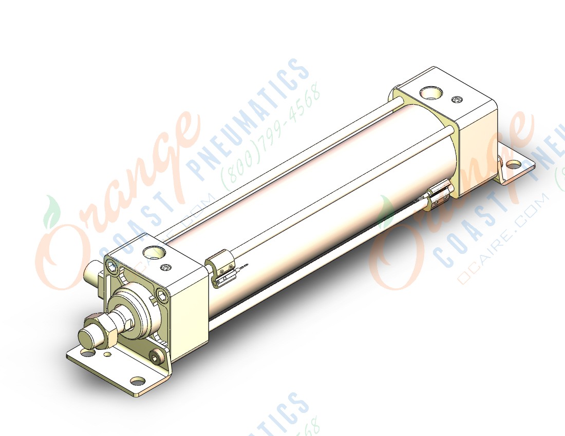 SMC MDBBL63-250-WL-M9NSAPC cyl, tie rod, end lock, TIE ROD CYLINDER