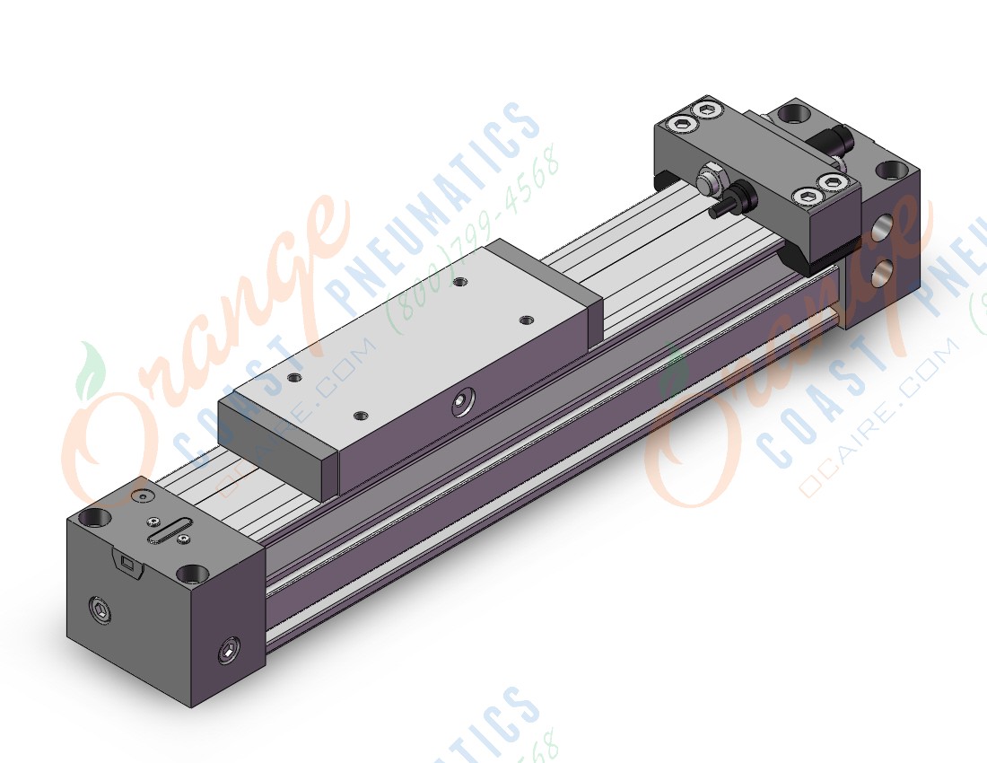 SMC MY1B40-100SLZ cylinder, rodless, mechanically jointed, RODLESS CYLINDER