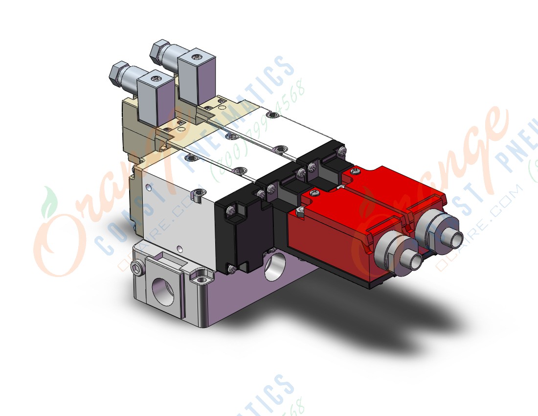 SMC VP544-5DZ1-03N-S110-X555 valve, sol, 3 PORT SOLENOID VALVE