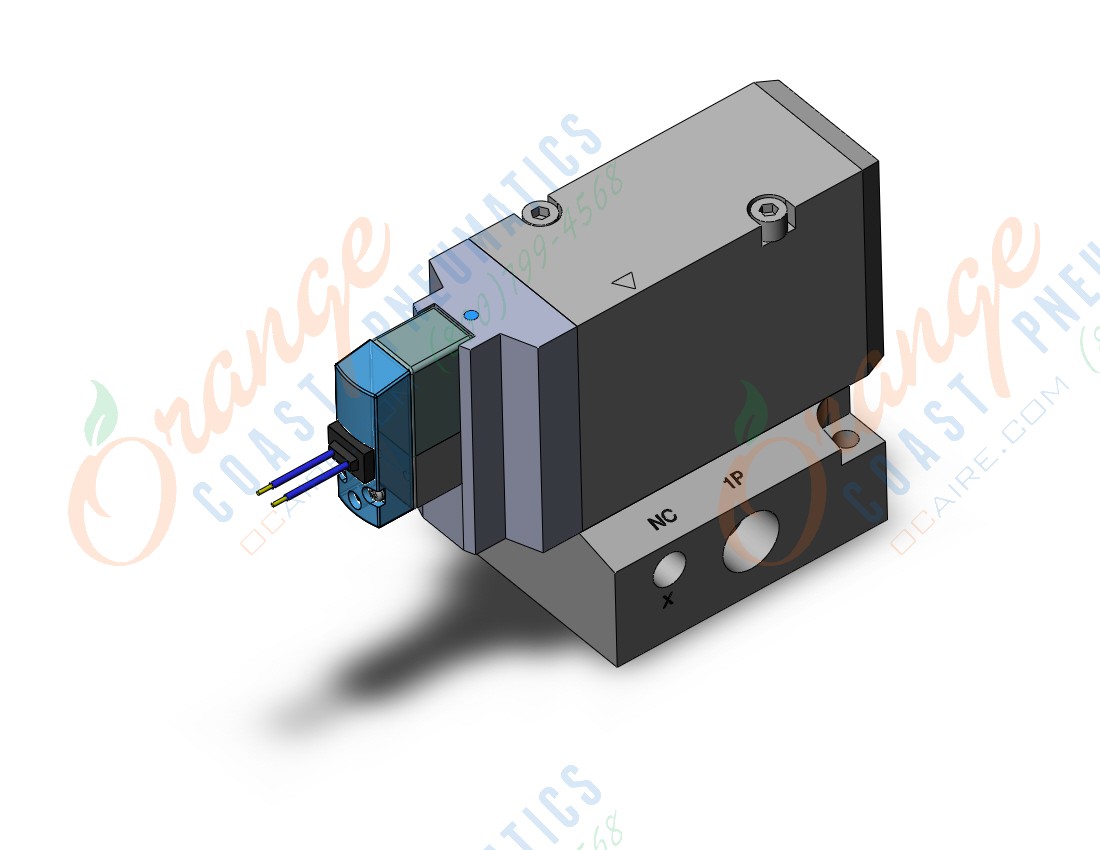 SMC VP744-6G1-03NA valve, sol, 3 PORT SOLENOID VALVE