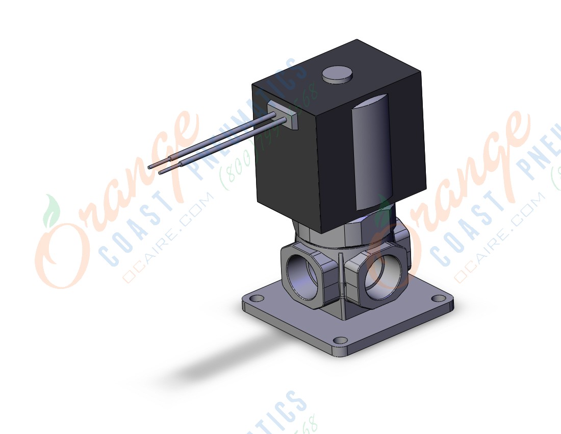 SMC VX3330-03-5G1-B direct op 3 port solenoid valve, n.c., 3 PORT SOLENOID VALVE