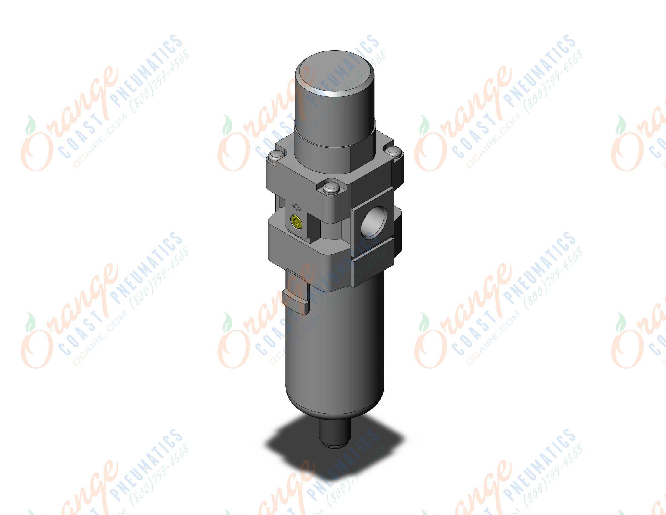 SMC AW40-04D-1R-A filter/regulator, FILTER/REGULATOR, MODULAR F.R.L.