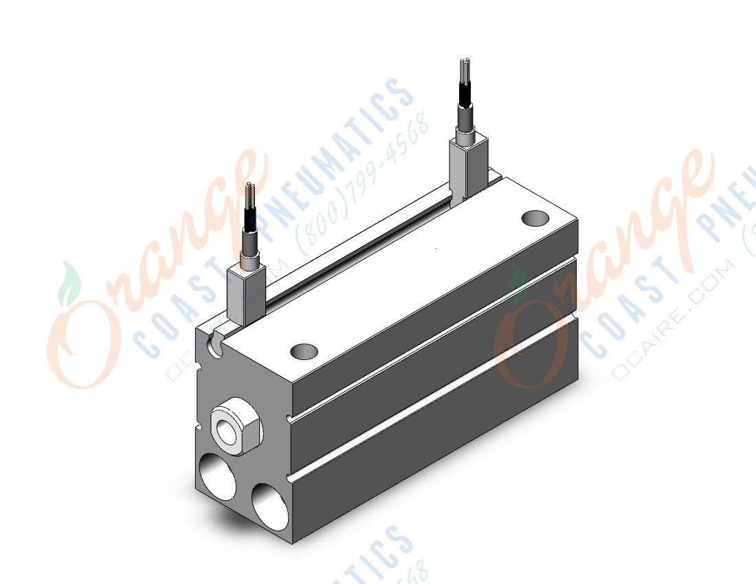 SMC CDUJS20-50D-F8PSDPC cyl, free mount, dbl acting, COMPACT CYLINDER