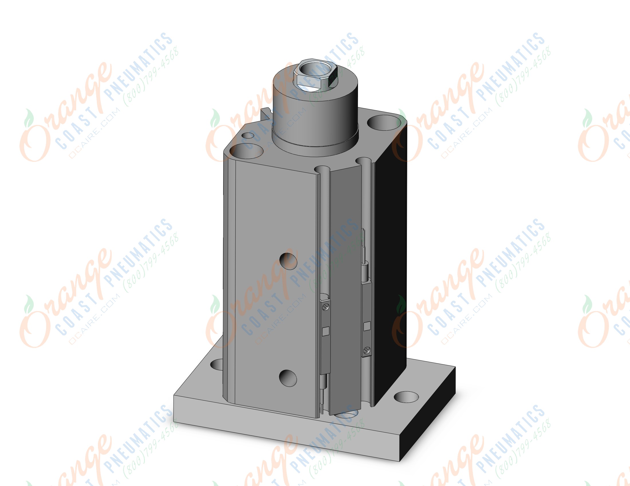 SMC MKG25-10LZ-M9BL cylinder, rotary clamp, CLAMP CYLINDER