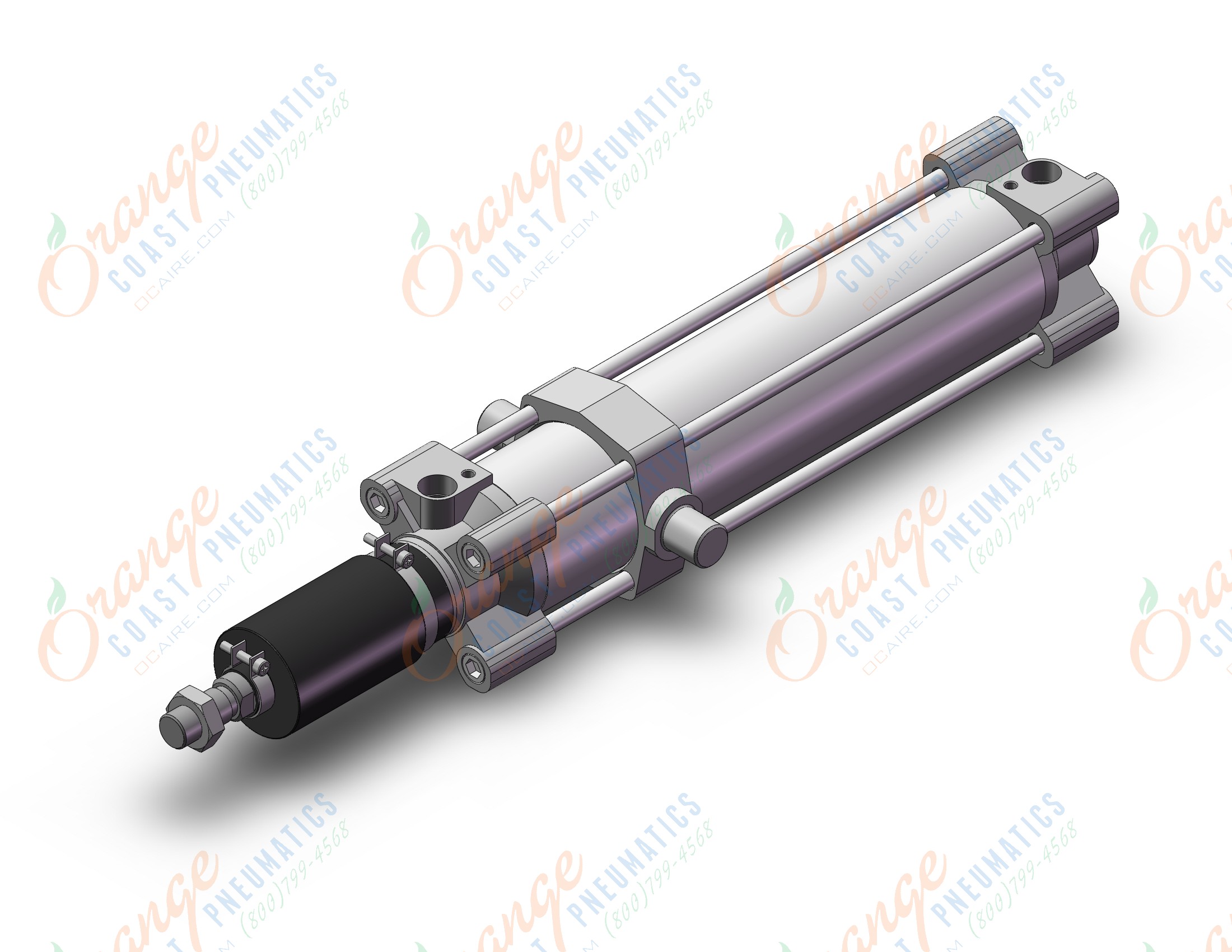 SMC C96ST63-250CK cylinder, tie rod, ISO TIE ROD CYLINDER