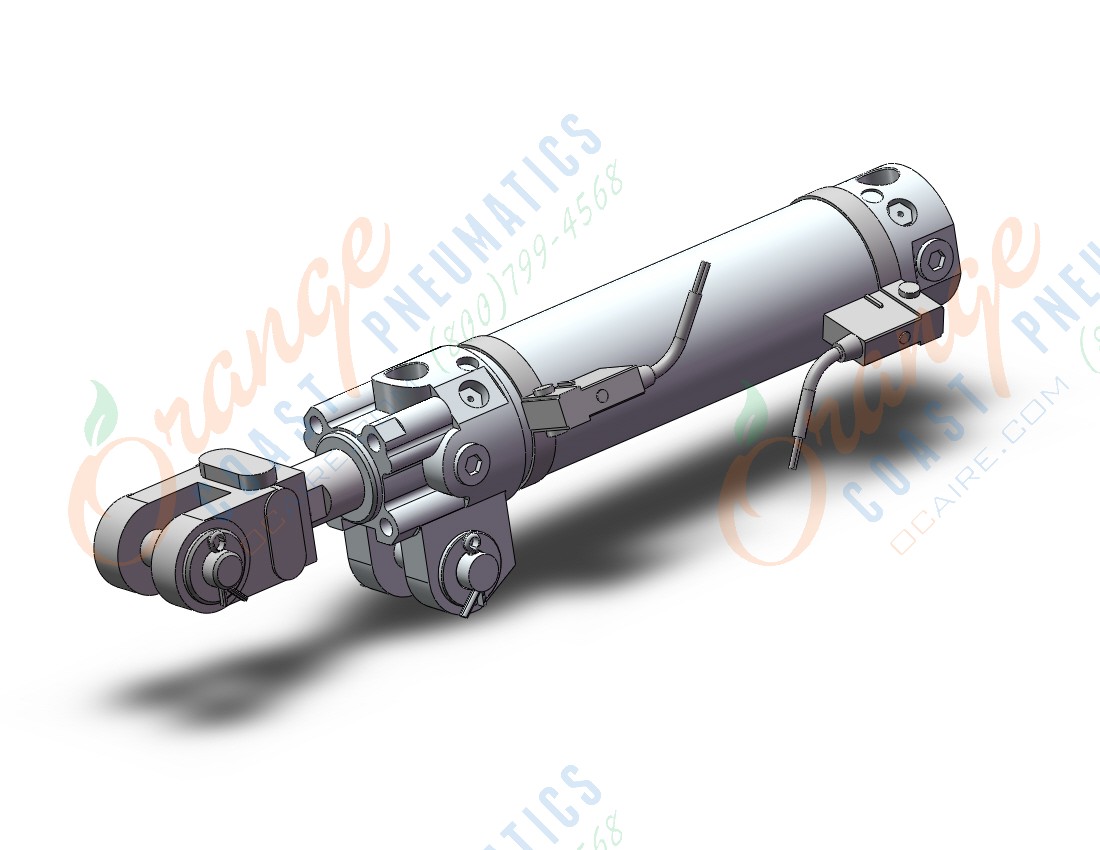 SMC CKG1A40-125YZ-P4DWZ clamp cylinder, CLAMP CYLINDER