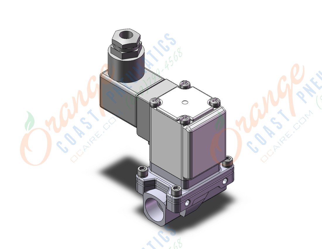 SMC VXZ232DJGXCA pilot op 2 port solenoid valve, (n.c.), 2 PORT VALVE