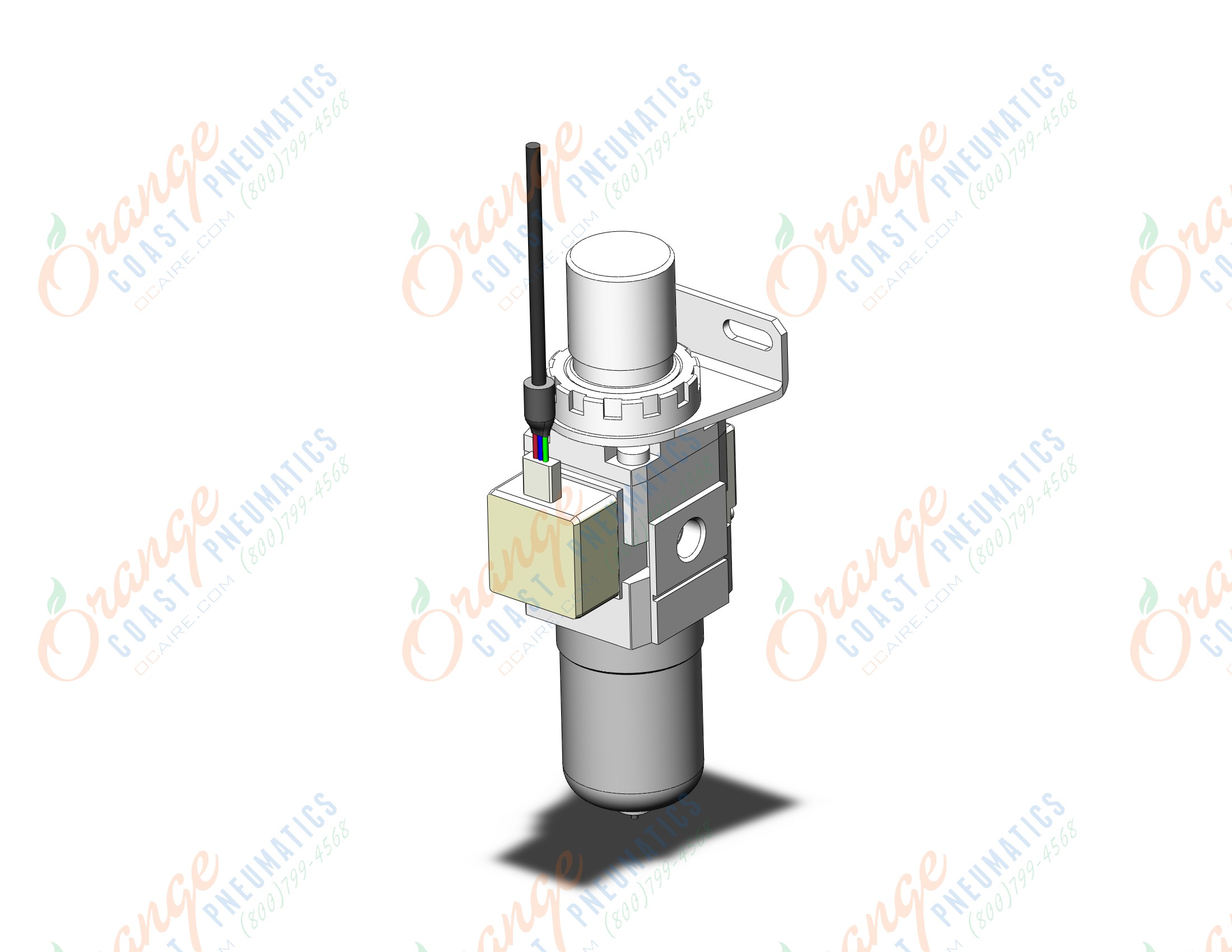 SMC AW20-01BE2-2-B filter/regulator, FILTER/REGULATOR, MODULAR F.R.L.