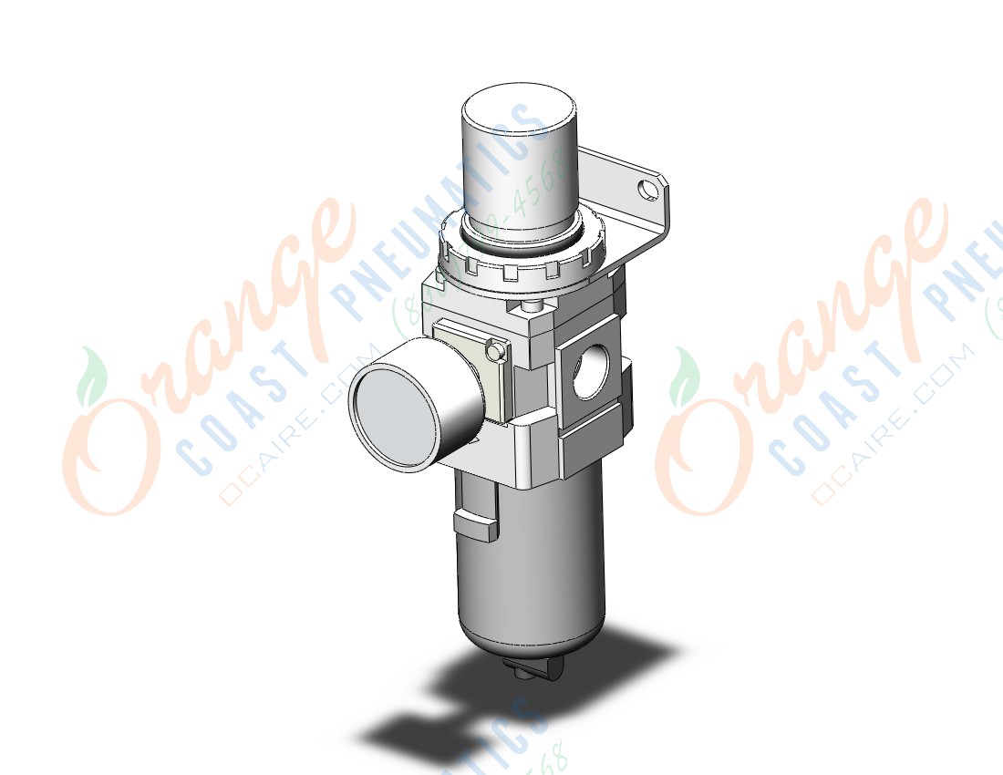 SMC AW30K-N03BG-6Z-B filter/regulator, FILTER/REGULATOR, MODULAR F.R.L.