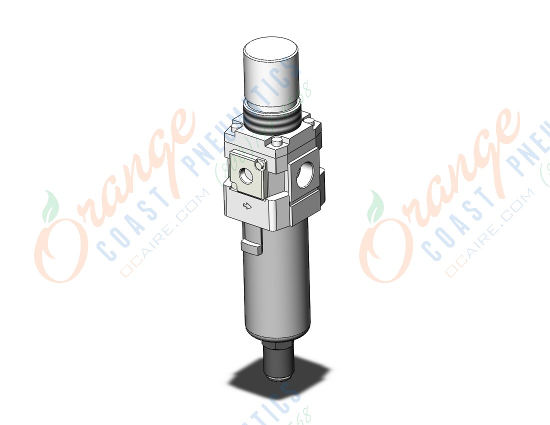 SMC AW30K-N03D-6Z-B filter/regulator, FILTER/REGULATOR, MODULAR F.R.L.