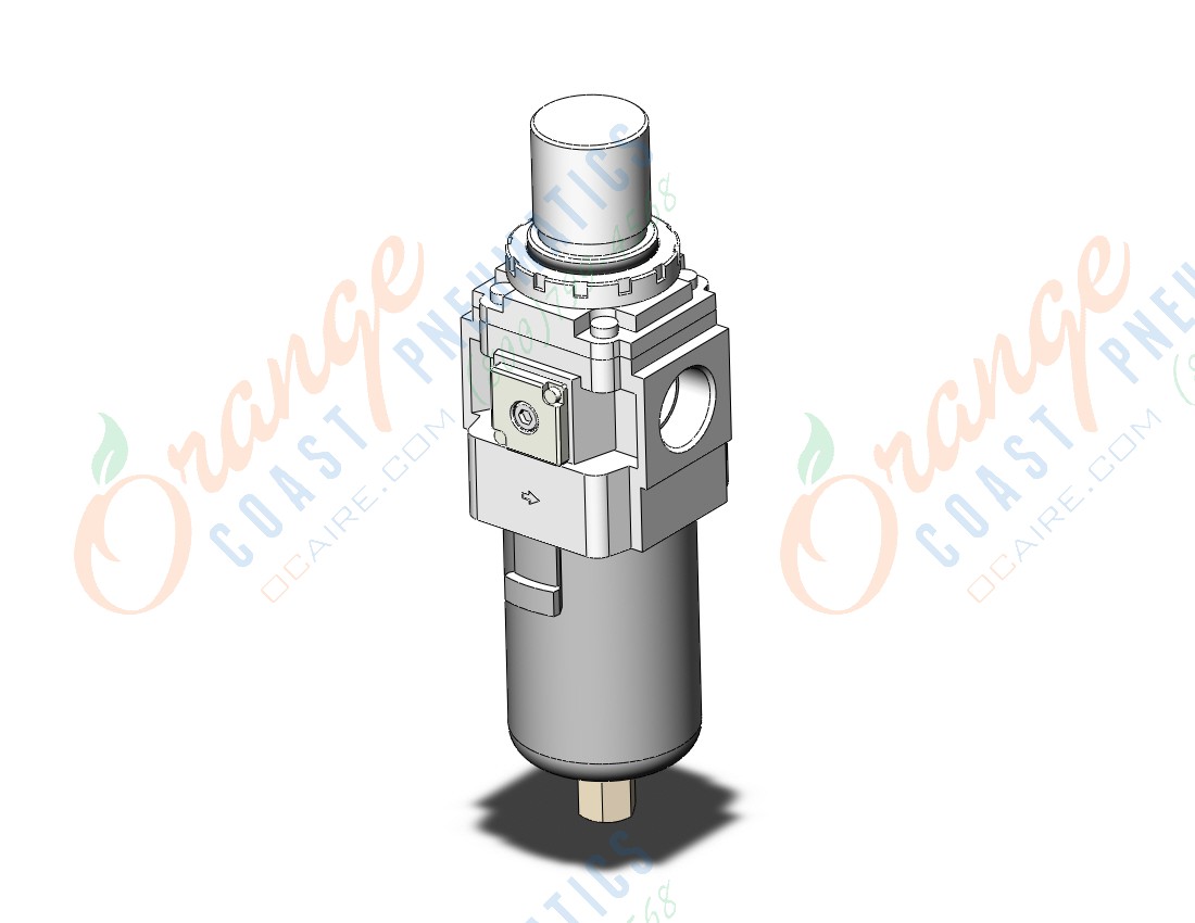 SMC AW40-N06H-2JZ-B filter/regulator, FILTER/REGULATOR, MODULAR F.R.L.